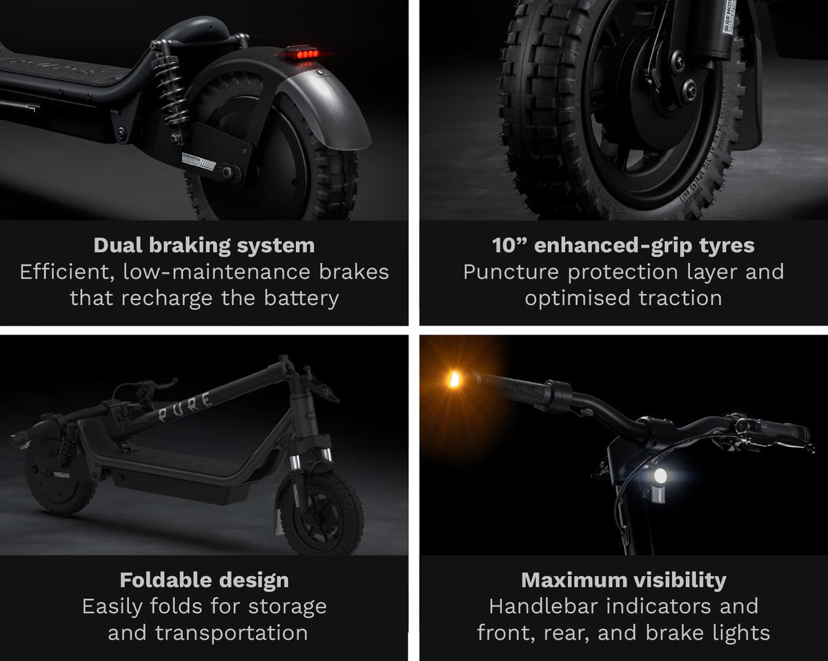 Pure Scooter AIR⁶ ULTRA SUSPENSION