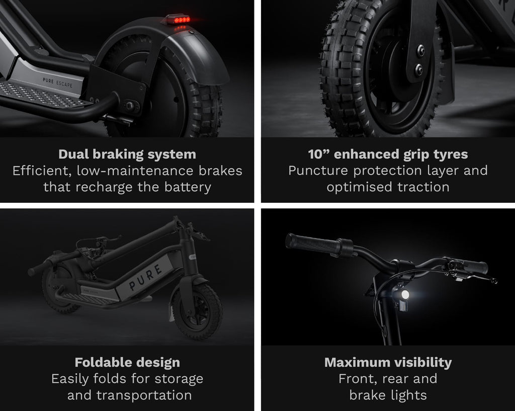 Pure Roller Black & Gunmetal Escape